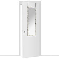 5five Simply Smart Tall mirror for hanging on the door, marble-patterned frame, 94.5 × 34 × 1.65 cm - Mirror