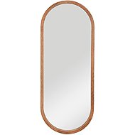 Atmosphera Oval mirror in wooden frame Gianni, 35 × 90 cm - Mirror