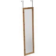 5five Simply Smart High Hanging Mirror, bamboo frame, 110 × 30 × 1.5 cm - Mirror