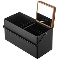 Yamazaki Cosmetic organizer Tower 5454 black - Makeup Organiser