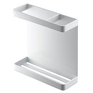 Yamazaki Magnetic Foil and Tool Holder Tower 7121 white - Kitchen Towel Hangers