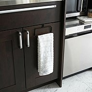 Yamazaki Tower towel holder 6780 black - Kitchen Towel Hangers