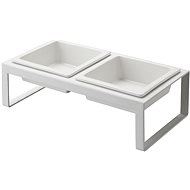 Yamazaki Pet Bowls Tower 4744 white - Cat Bowl
