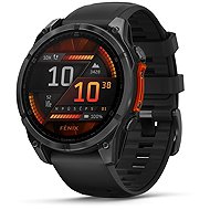 Garmin Fenix 8 47mm AMOLED Slate Gray Steel/Black Band - Smart Watch