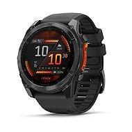 Garmin Fenix 8 51mm AMOLED Slate Gray Steel/Black Band - Smart Watch