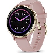 Garmin Venu 3S Cream Gold/Dust Rose Band - Smart Watch