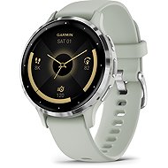 Garmin Venu 3S Silver/Sage Gray Band - Smart Watch