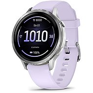 Garmin Venu 4 41mm Silver/Periwinkle Band - Smart Watch