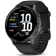 Garmin Venu 4 45mm Slate/Black Band - Smart Watch