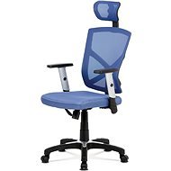 AUTRONIC Kokomo fekete / kék - Irodai szék