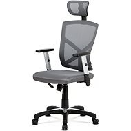 AUTRONIC Kokomo čierno/sivá - Kancelárska stolička