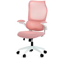 HOMEPRO Clarice, rosa Netzgewebe - Bürostuhl