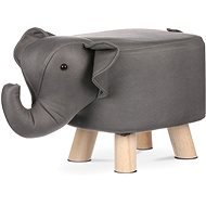 Zsámoly Elefánt szürke - Puff