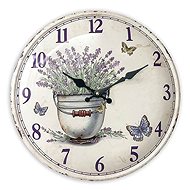 Nástěnné hodiny Levandule - Wall Clock