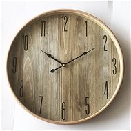 Nástěnné hodiny dřevěné, průměr 53 - Nástěnné hodiny