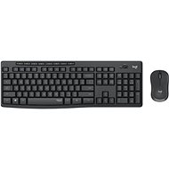 Logitech MK295 Silent Wireless Combo black - Tastatur/Maus-Set