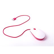 Raspberry Pi Mouse - Red/White - Maus