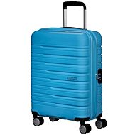 American Tourister Flashline Pop Spinner 55 EXP Cloudy Blue - Suitcase