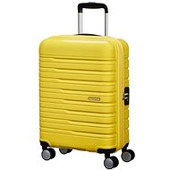 American Tourister Flashline Pop Spinner 55 EXP Lemon Yellow - Suitcase
