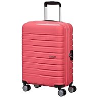 American Tourister Flashline Pop Spinner 55 EXP Coral Pink - Suitcase