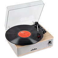 Audizio Irvine record player, LP player, Bluetooth, for any record format, light wood - Turntable