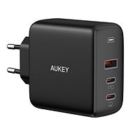 Aukey Omnia Mix 3 90 W 3-Port PD GaN Charger - Töltő adapter
