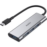 Aukey CB-C94 4-Port USB C Hub Aluminium Alloy with 4 USB 3.0 Ports - USB Hub