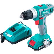 TOTAL-TOOLS Drilling screwdriver, 1x2000mAh, 20V Li-Ion - Cordless Drill