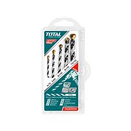 TOTAL-TOOLS Concrete drill bits, set of 5 - Drill Set