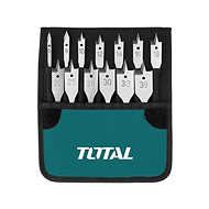TOTAL-TOOLS Flat Wood Drill Bits, Set of 13, Industrial - Drill Set