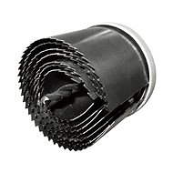 TOTAL-TOOLS Wood and Plasterboard Deburring Drill Bits, 7 pcs - Drill Set
