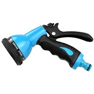 GEKO Garden Sprayer with Hose, 10-function, Various Water Jet Shapes, Plastic, - Garden Hose Nozzle