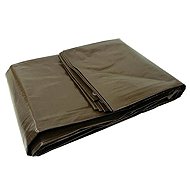GEKO Waterproof PP/PE tarpaulin extra thick 200 g/m2, brown, 4 × 8 m - Tarp Cover
