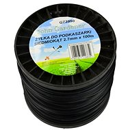 GEKO Mower string black, 2,7mm, 100m, hexagonal, nylon - Trimmer Line
