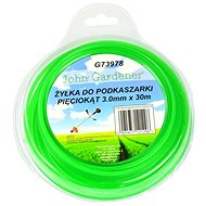 GEKO Mower string green reinforced, 3,0mm, 30m, star profile, nylon - Trimmer Line