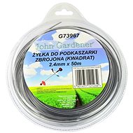 GEKO Mower string, reinforced, 2.4mm, 50m, square profile, nylon - Trimmer Line