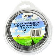 GEKO Mower string, reinforced, 3.0mm, 15m, round profile, nylon - Trimmer Line