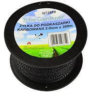 GEKO Mower string, 2,0mmx300m, corrugated profile - Trimmer Line