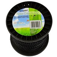 GEKO Mower string, 2,4mm, 100m, corrugated profile, nylon - Trimmer Line