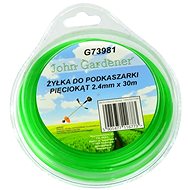 GEKO Mower string, 2,4mm, 30m, star profile, nylon - Trimmer Line