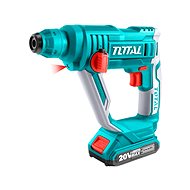 TOTAL-TOOLS Drilling Hammer, 20V Li-ion, 2000mAh, SDS plus, 1,5J - Without Battery and Charger - SDS-Plus Rotary Hammer Drill