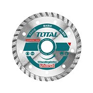 TOTAL-TOOLS Diamond cutting wheel, Turbo, wet and dry cutting, 125cm - Diamond Disc