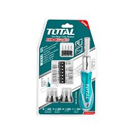 TOTAL-TOOLS Ratchet screwdriver with tips, set of 24 - Screwdriver
