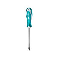 TOTAL-TOOLS Phillips Screwdriver, PH0 3x75mm, CrV, industria - Screwdriver
