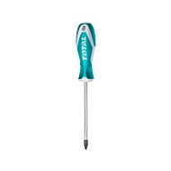 TOTAL-TOOLS Phillips screwdriver, PH1 5x100mm, CrV, industrial - Screwdriver