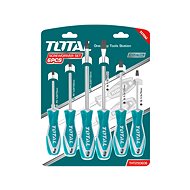 TOTAL-TOOLS Screwdrivers, Set of 6, CrV, Industrial - Screwdriver
