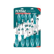 TOTAL-TOOLS Screwdrivers, Set of 10, CrV, Industrial - Screwdriver