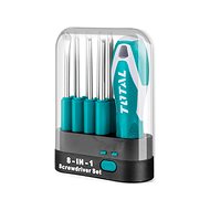 TOTAL-TOOLS Screwdriver with Interchangeable Blades, Set of 9 - Screwdriver