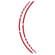 FOLIATEC - RACING wheel self-adhesive line - red - Rim Stripes