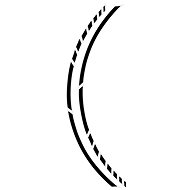 FOLIATEC - RACING wheel self-adhesive strip - black - Rim Stripes